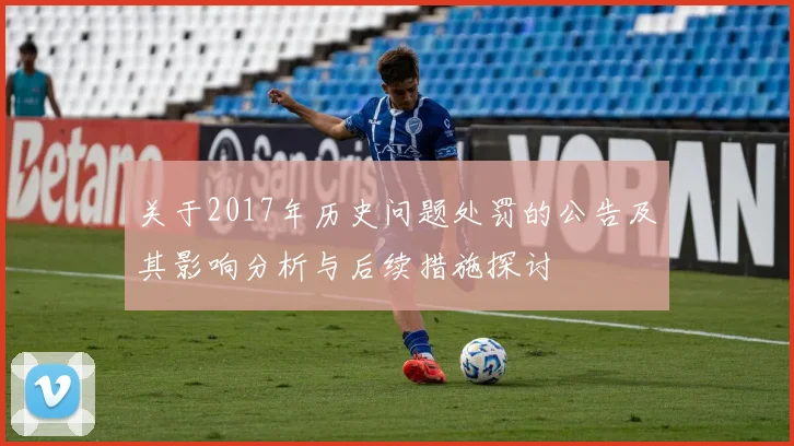 关于2017年历史问题处罚的公告及其影响分析与后续措施探讨